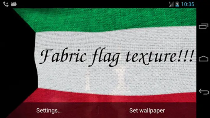 Kuwait Flag android App screenshot 2